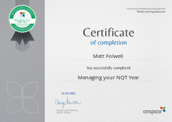 Managing your NQT Year