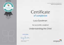 Understanding the Child