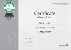 Engagement