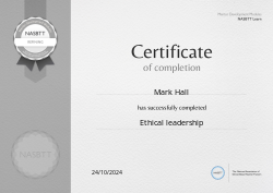 Ethical leadership