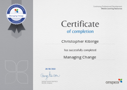 Managing Change