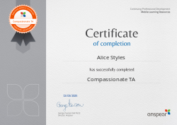 Compassionate TA