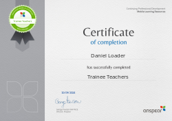 Trainee Teachers