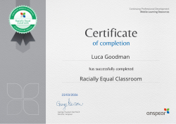 Racially Equal Classroom