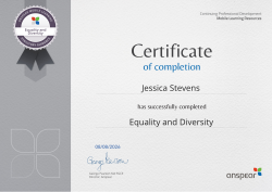 Equality and Diversity