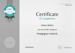 Pedagogical research