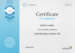 Contributing to School Life