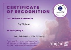 Ford Ride London 2024 Fundraiser