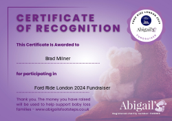 Ford Ride London 2024 Fundraiser