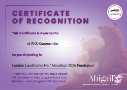 London Landmarks Half Marathon 2026 Fundraiser