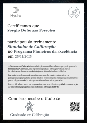 Graduado em Calibração