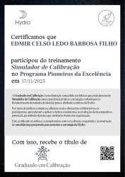 Graduado em Calibração