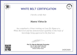 WHITE BELT CERTIFICATION
