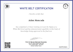 WHITE BELT CERTIFICATION