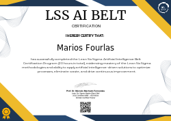 LSS AI BELT CERTIFICATION