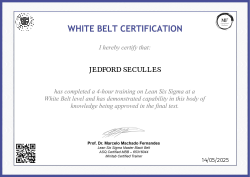 WHITE BELT CERTIFICATION