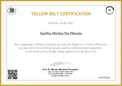 YELLOW BELT CERTIFICATION
