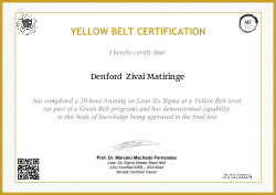 YELLOW BELT CERTIFICATION