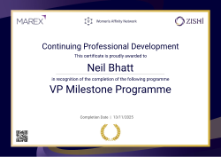 VP Milestone Programme