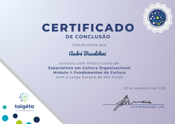 Especialista em Cultura - Nível Alba - alba-setembro-2026
