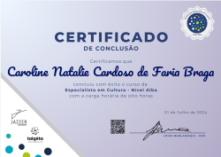 Especialista em Cultura - Nível Alba