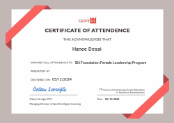 IDA Foundation Female Leadership Program