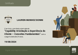 Prata: Orientação a Experiência do Cliente