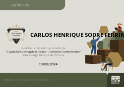Orientação a Dados