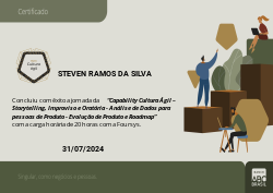 Ouro: Cultura Ágil
