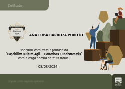Prata: Cultura Ágil