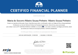 Certificação CFP®