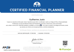 Certificação CFP®