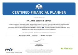 Certificação CFP®