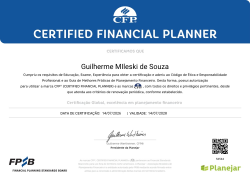 Certificação CFP®