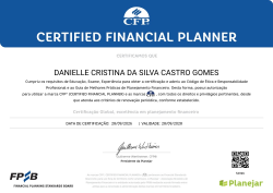 Certificação CFP®