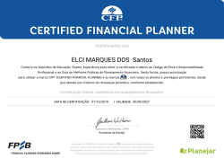 Certificação CFP®