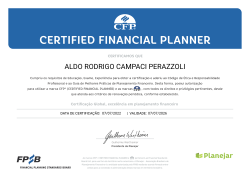 Certificação CFP®