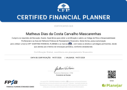 Certificação CFP®