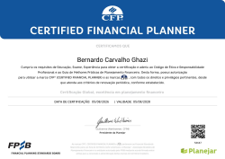 Certificação CFP®