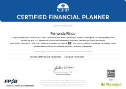 Certificação CFP®