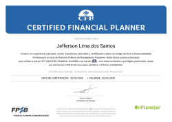 Certificação CFP®