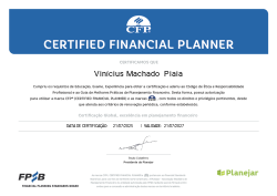 Certificação CFP®