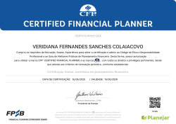 Certificação CFP®