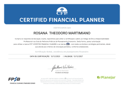 Certificação CFP®