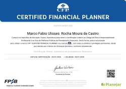 Certificação CFP®