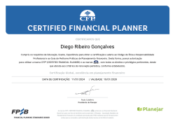 Certificação CFP®