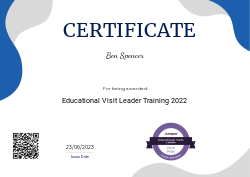 Educational Visit Leader Training 2022