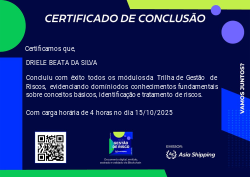 Trilha Gestão de Riscos
