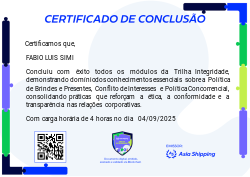 Trilha Integridade