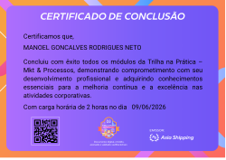 Trilha Na Prática - MKT & Processos